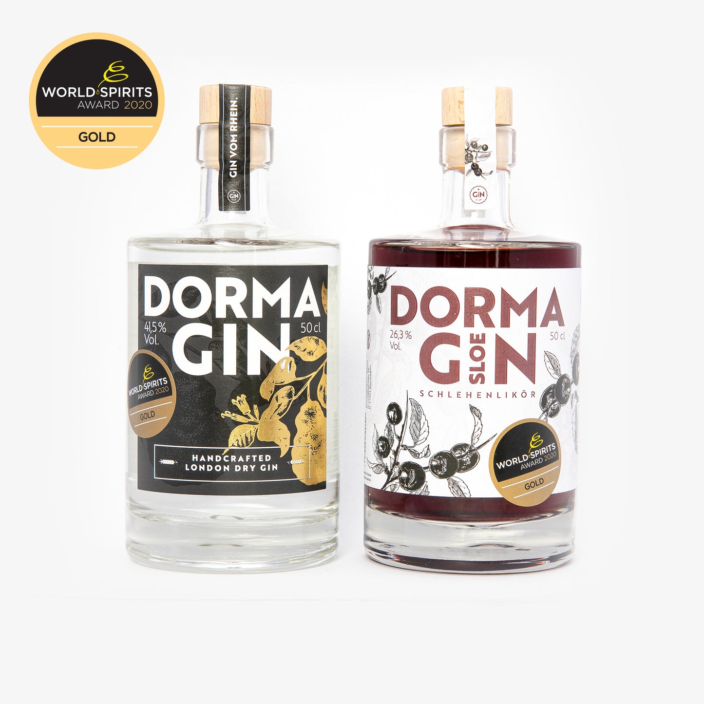 DormaGIN Gold Bundle - 2 x 50cl