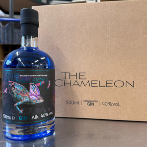 The Chameleon - Premium GIN - 500ml - wechselt beim mixen die Farbe