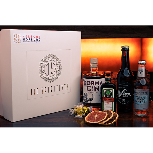 DORMAGIN - Kölsche Hofburg Sonderedition mit SION Kölsch, Jägermeister, Lindt Schokoladen & The Spiritsts